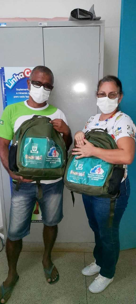 Camacã: Secretaria de Saúde faz entrega de kits de material de trabalho para Agentes Comunitários de Saúde